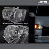 Hiace Auto Eletrical Parts #4031 AT Head Light for Hiace KDH 200 【2014-2018 】【LHD/RHD】