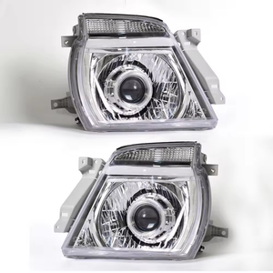 E25 Head Light with LENS + angle eyes #NS2004-LENS【Urvan E25 2005UP】【LHD】