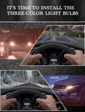 FUTURE2 CSP CHIP THREE COLOR ALL IN ONE FOG DRIVING LIGHT HEADLIGHT